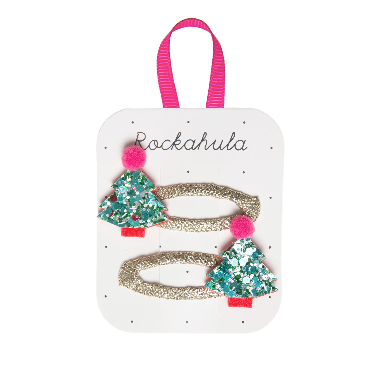 Rockahula | Xmas Tree Glitter Clips