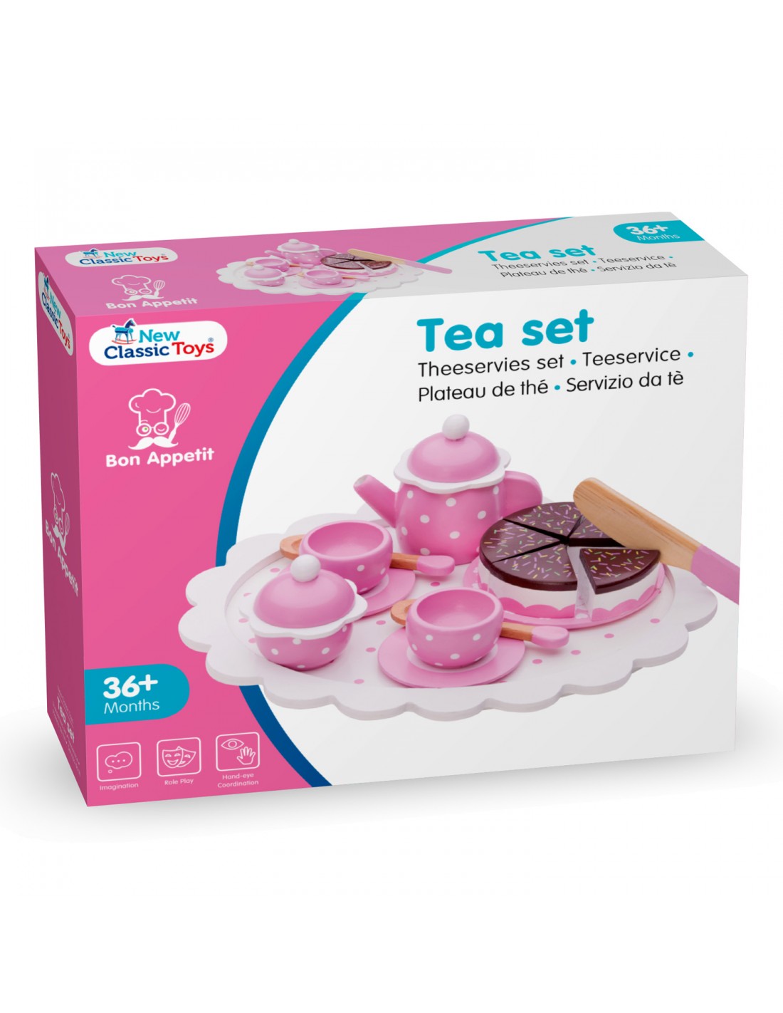 Νew Classic Toys | Ξύλινο Σετ Τσαγιού