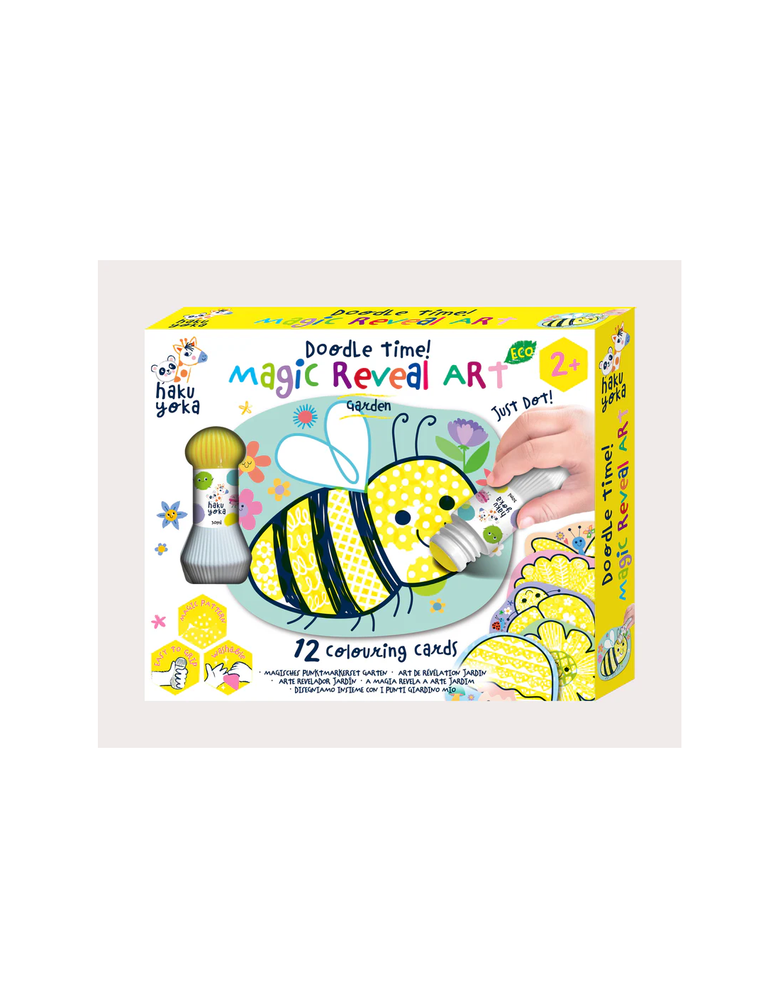 Haku Yoka | Doodle time magic reveal art Garden