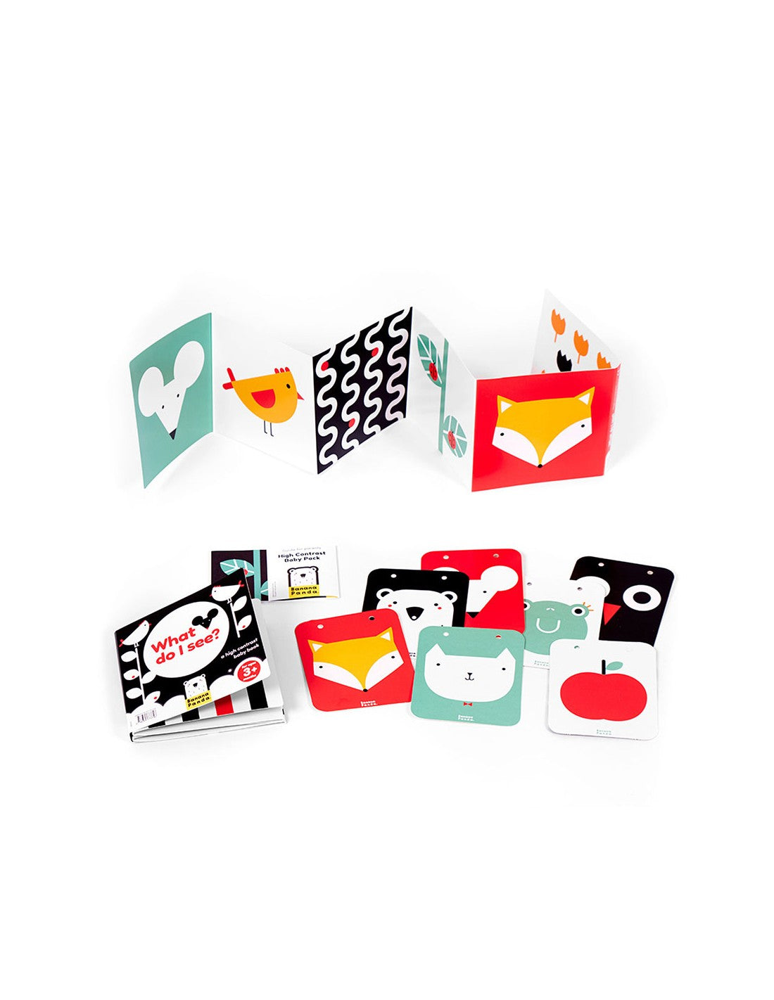 Banana Panda | High Constrast Baby Pack 0+ 3+ 6+