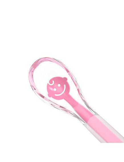 Baby Ono | Κουτάλι μαλακό σιλικόνης "Baby's smile" - Pink