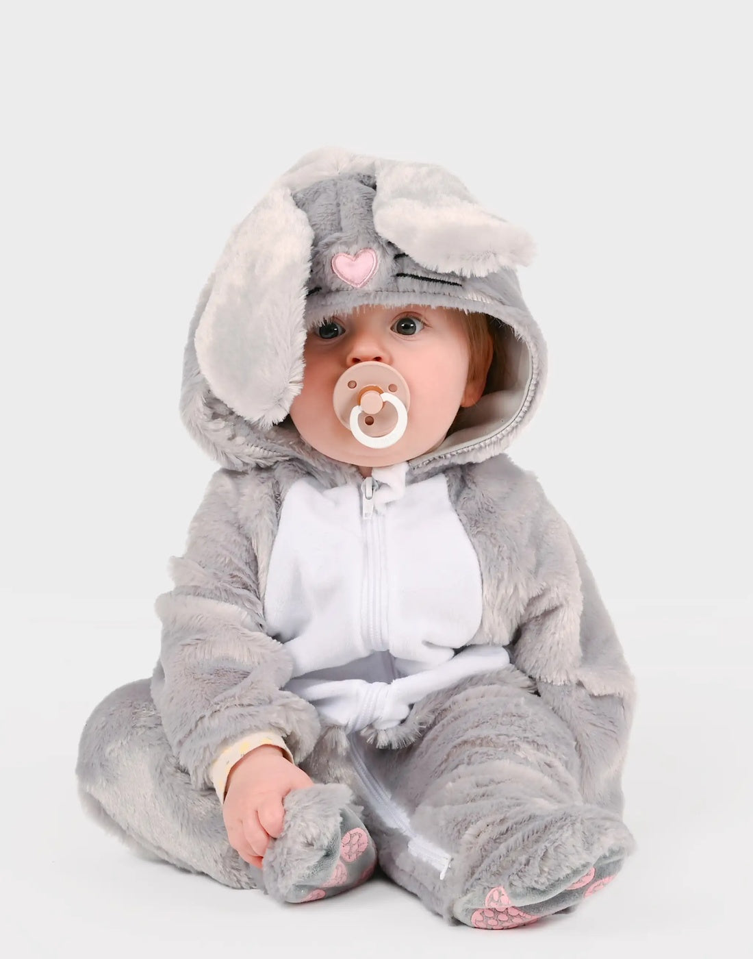 Den Goda Fen | Βρεφική Στολή Λαγουδάκι Jumpsuit rabbit bebe 6-12 μηνών