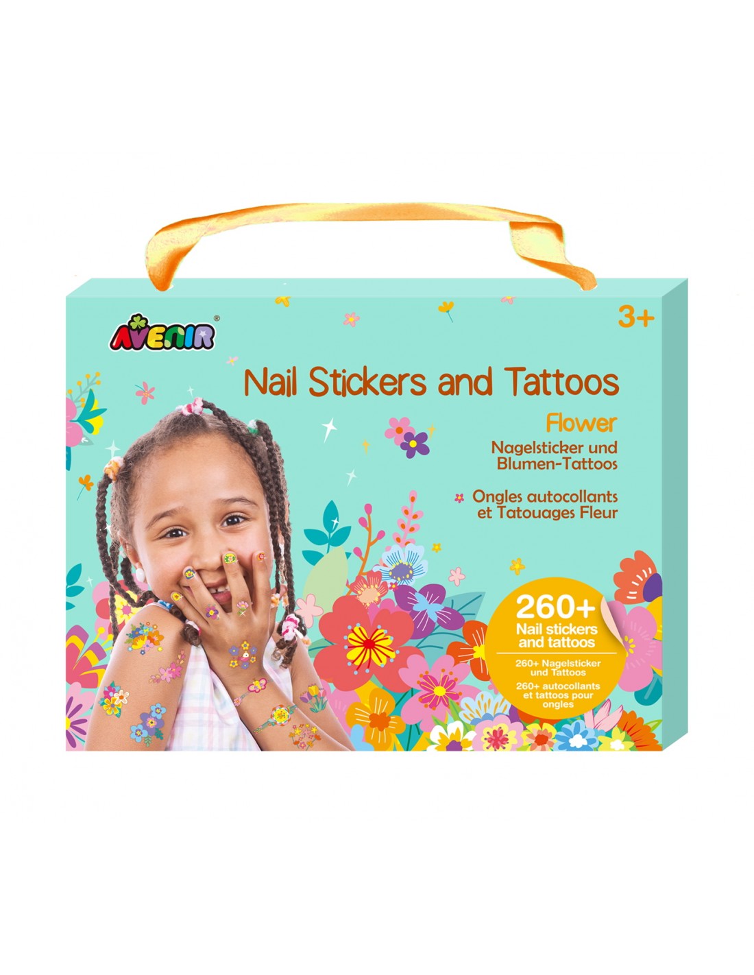 Avenir | Nail Stickers & Tattoos - Flowers