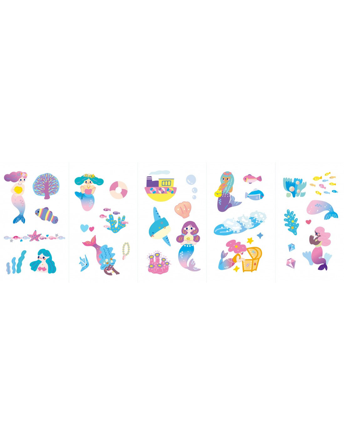 Avenir | Nail Stickers & Tattoos - Mermaid