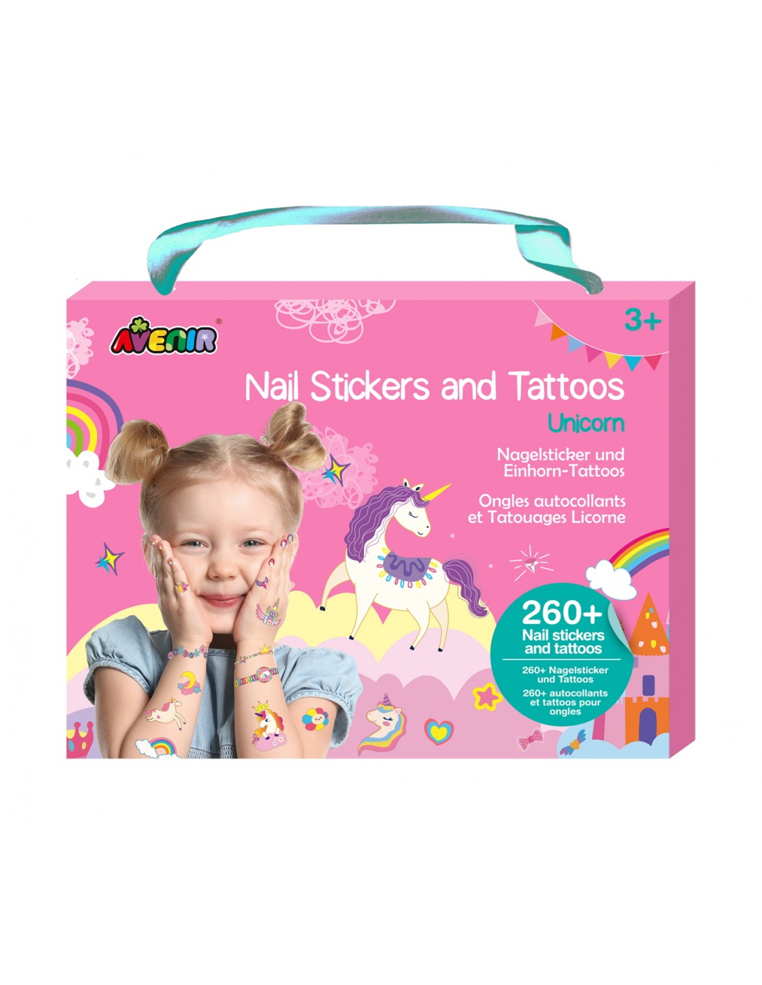 Avenir | Nail Stickers & Tattoos - Unicorns