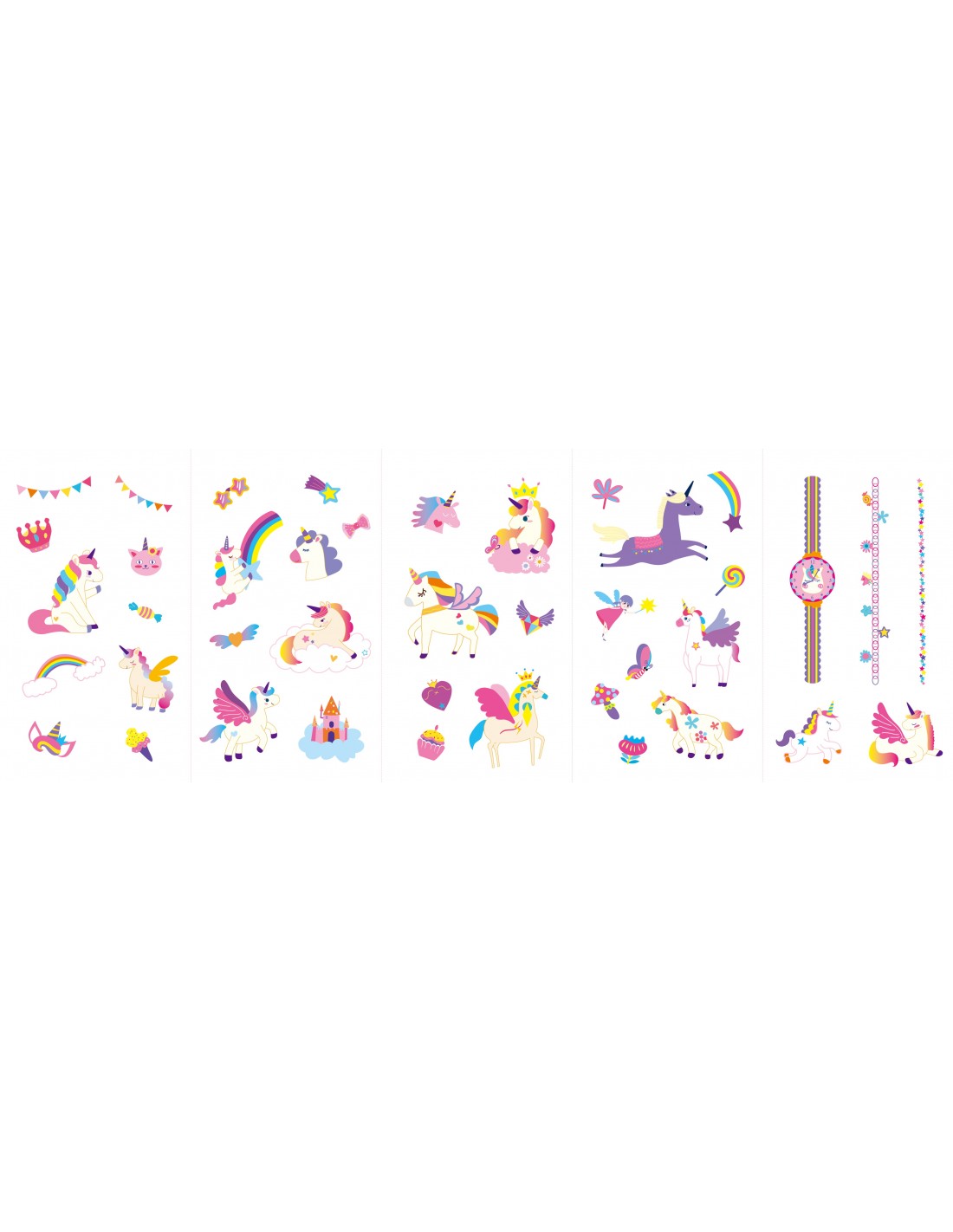 Avenir | Nail Stickers & Tattoos - Unicorns