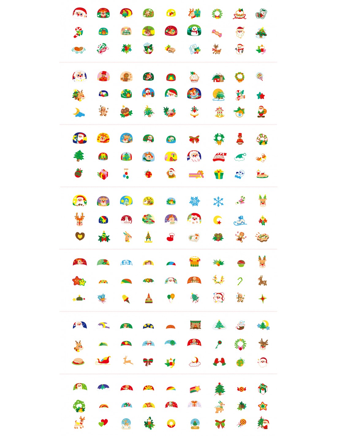 Avenir | Nail Stickers & Tattoos - Christmas