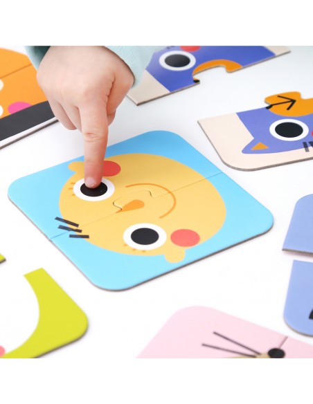 Banana Panda | On The Go Puzzle 15 Μηνών+ Πρόσωπα