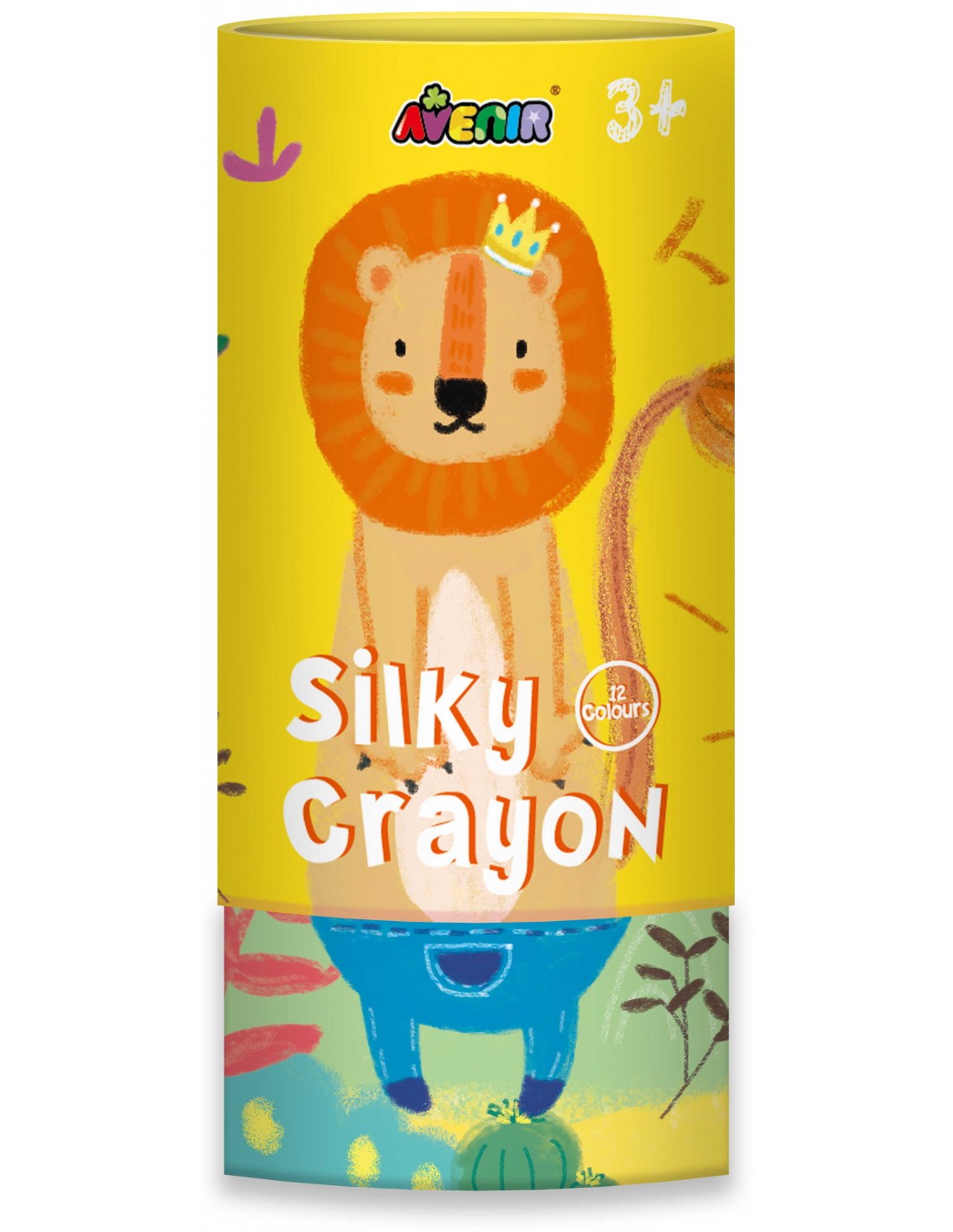 Avenir | Silky Crayons Lion
