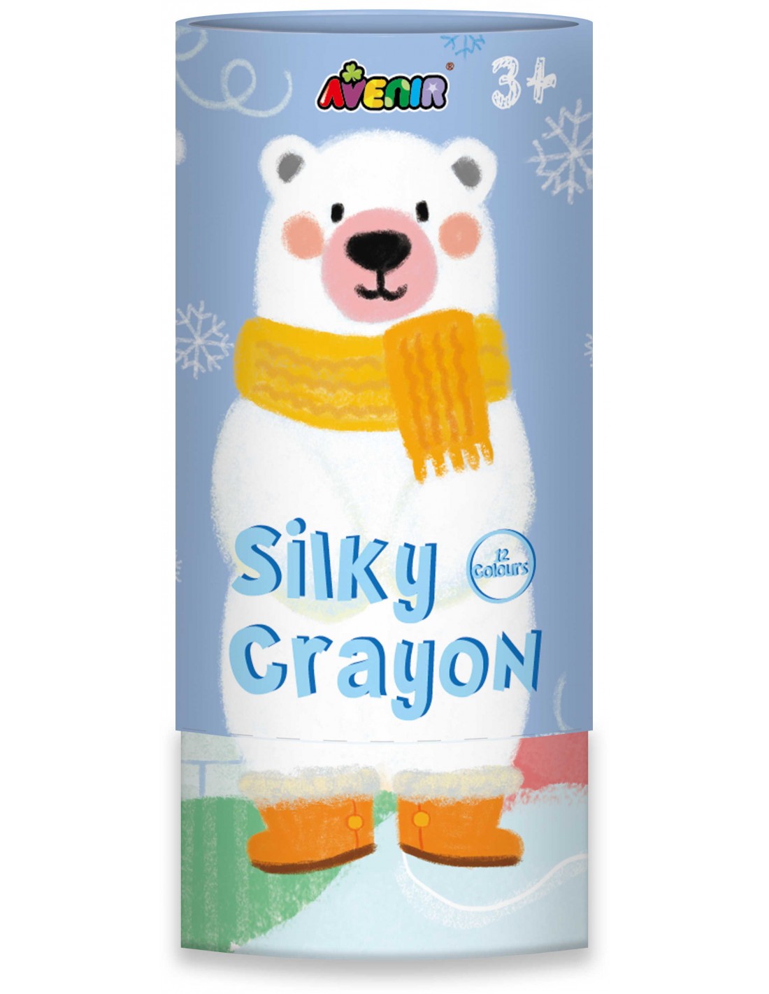 Avenir | Silky Crayons Polar Bear