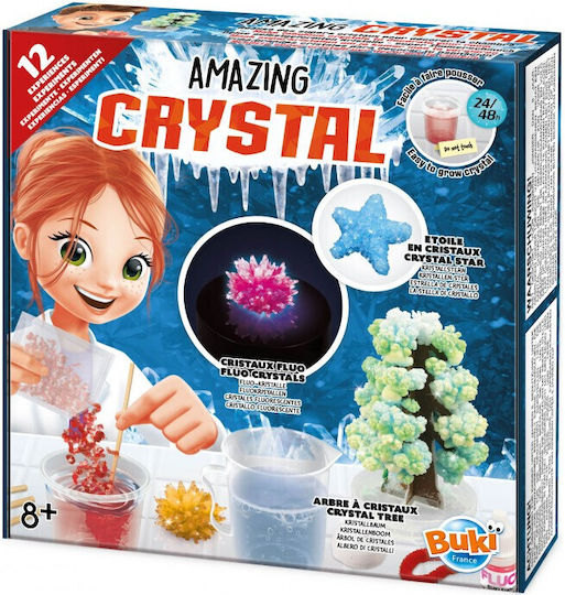 BUKI | Amazing Crystal STEM Εκπαιδευτικό Παιχνίδι Κρύσταλλα για 8+ Ετών
