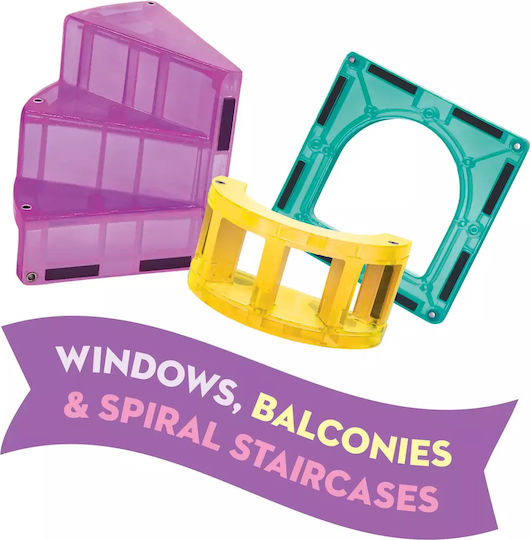 Magna-Tiles | Μαγνητικά Πλακίδια Castle DLX 48 Set