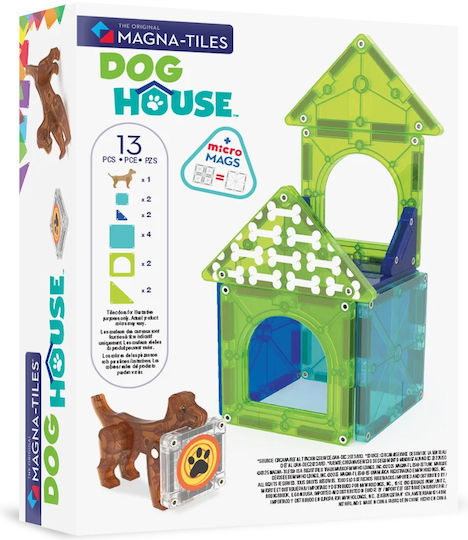 Magna-Tiles | Μαγνητικά Πλακίδια Dog House 13 set