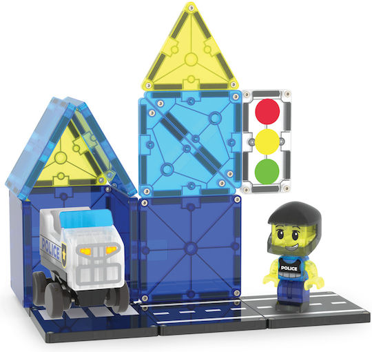 Magna-Tiles | Μαγνητικά Πλακίδια Police Patrol 20 set