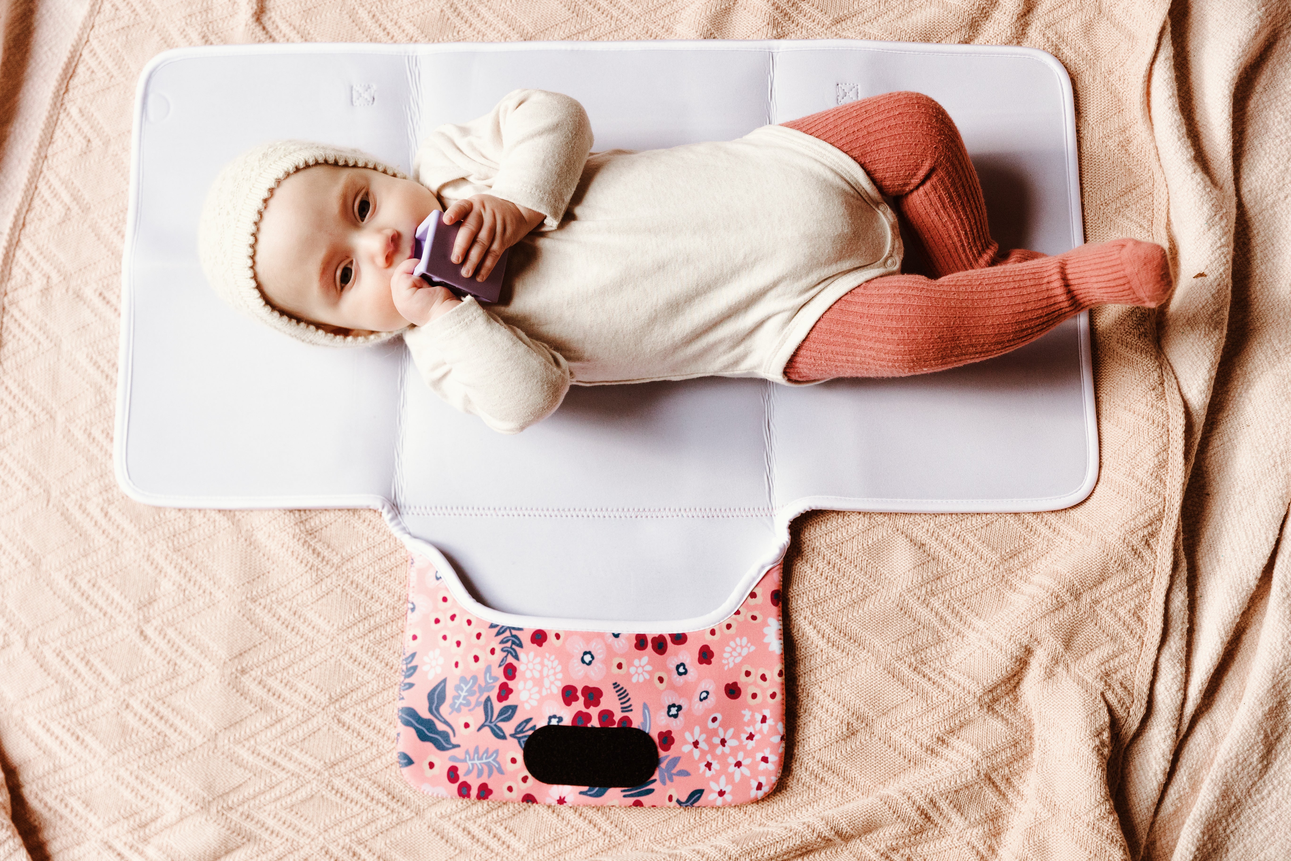 Jellystone Designs | Waterproof Changing Mat With Flowers