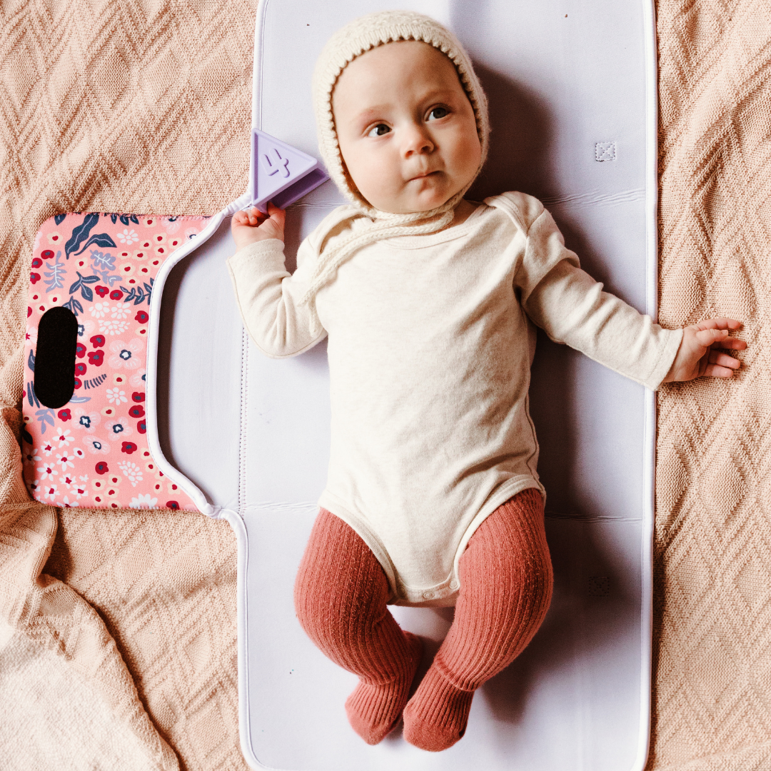 Jellystone Designs | Waterproof Changing Mat With Flowers