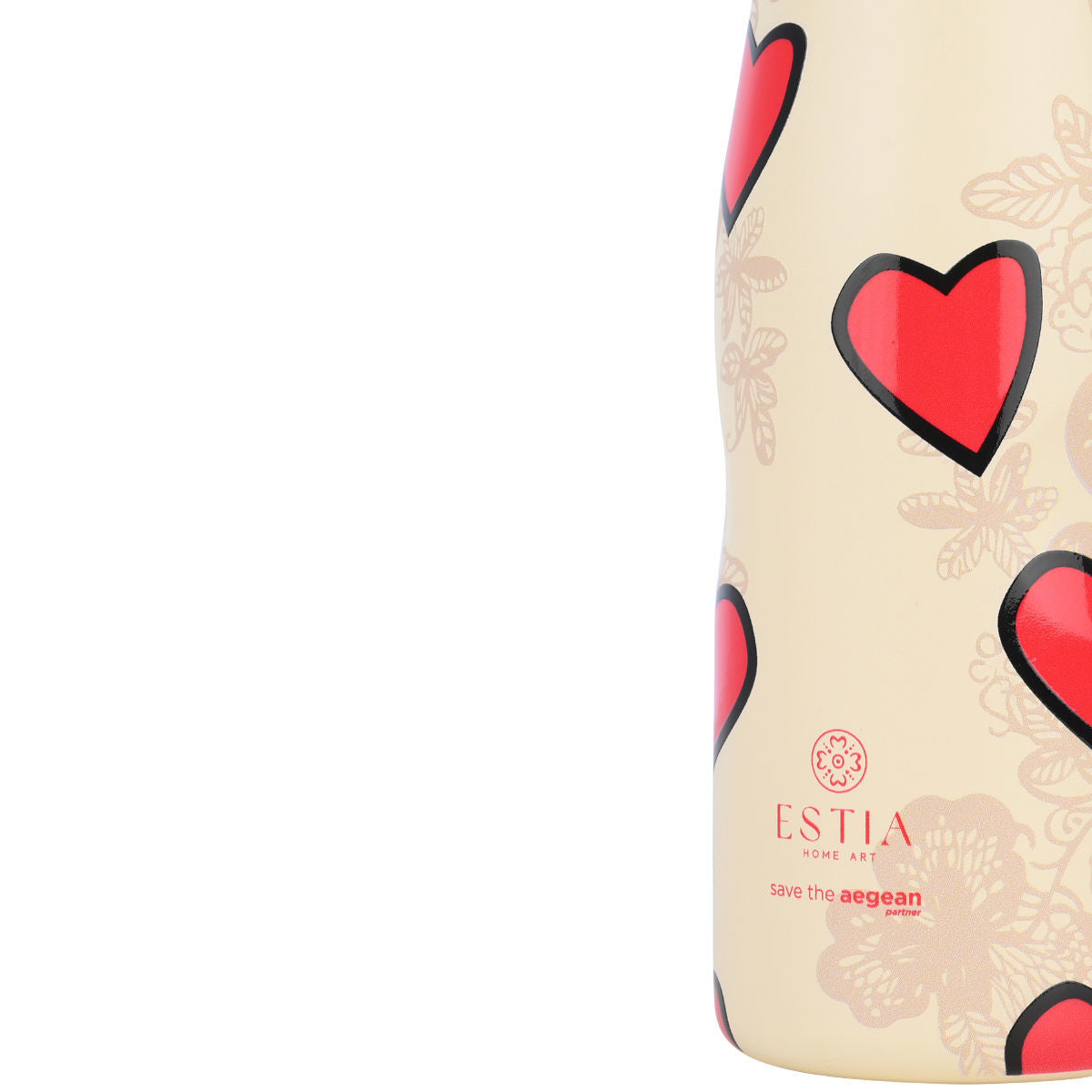 Estia | Τhermos Travel Flask Save the Agean 500ml Tender Lace