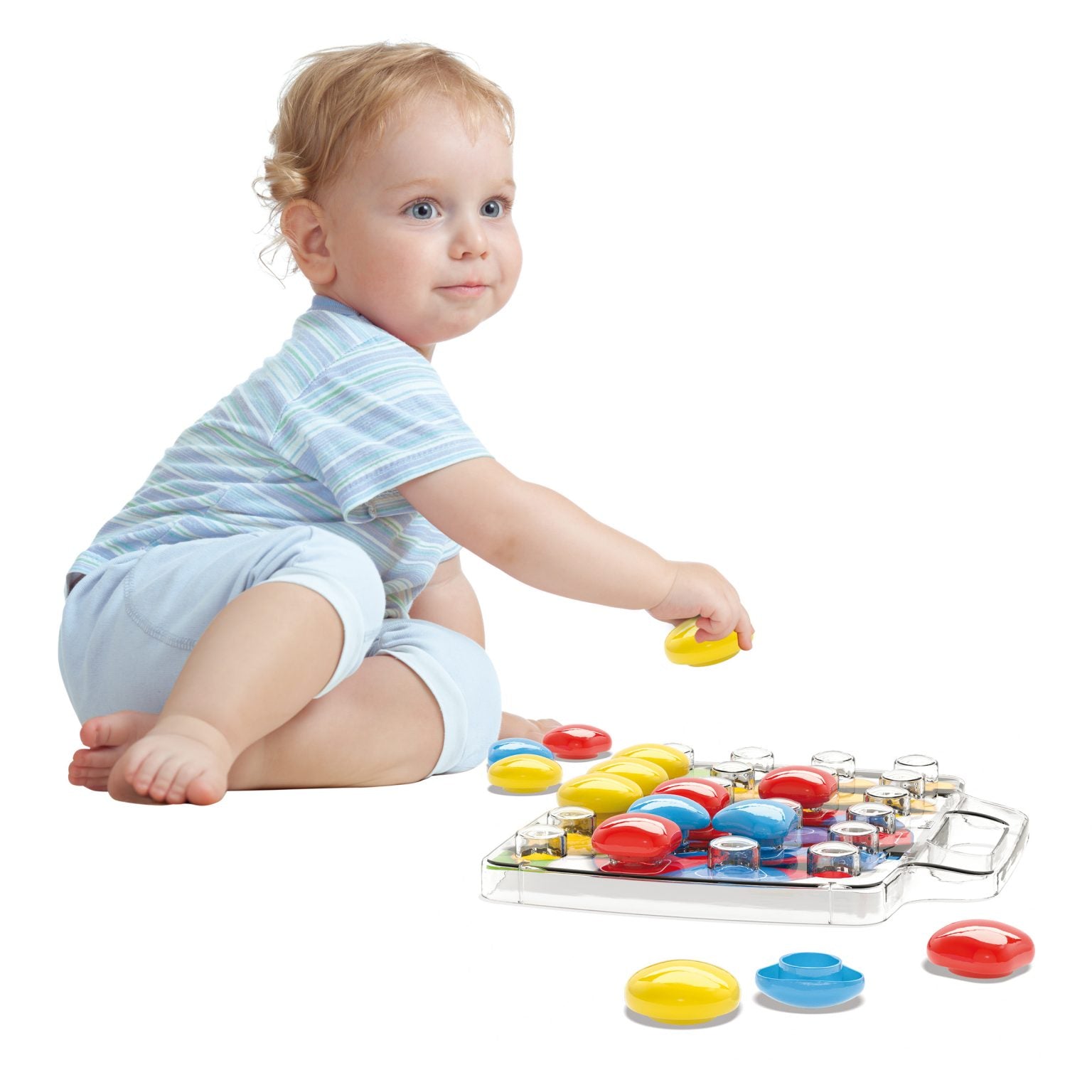 Quercetti | Παιχνίδι FANTACOLOR ΒΑΒΥ 36x28x5 33pcs