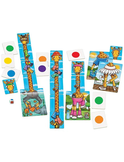 Orchard Toys | Εκπαιδευτικό Επιτραπέζιο Παιχνίδι "Καμηλοπαρδάλεις με κασκόλ" Για Παιδιά 4-7 ετών