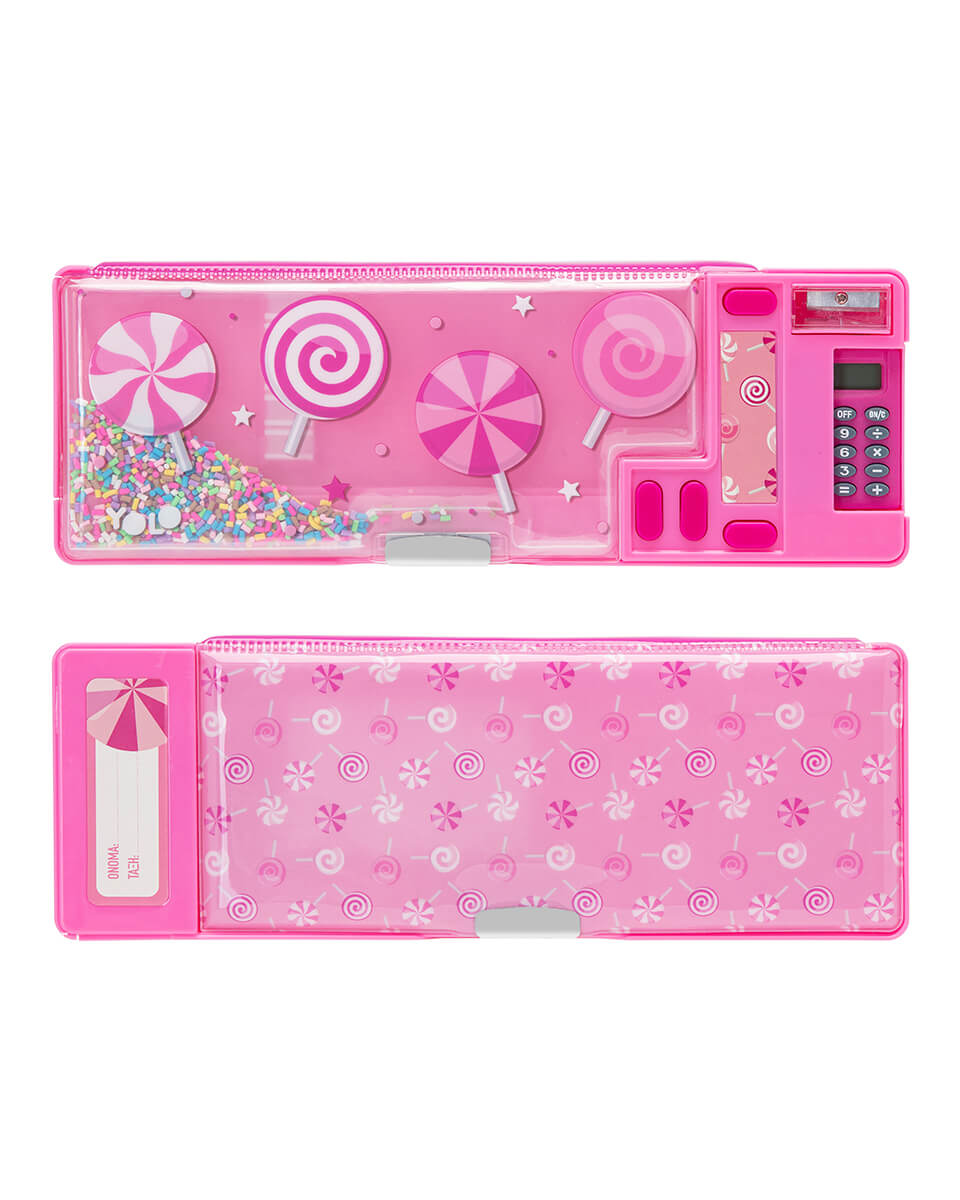 YOLO | Ρετρό κασετίνα Pink Candy 🍬