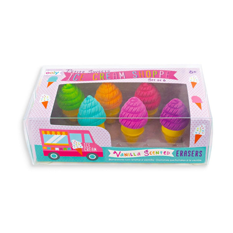 OOLY | Petite Sweets Ice Cream Shoppe Scented Erasers