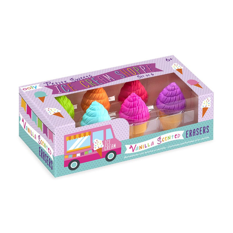 OOLY | Petite Sweets Ice Cream Shoppe Scented Erasers