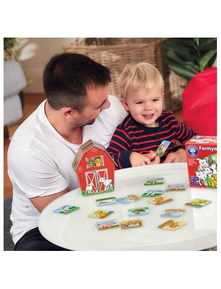 Orchard Toys | Εκπαιδευτικό Παιχνίδι Αντιστοίχισης "Οικογένειες στη φάρμα" Για Παιδιά 2-5 ετών