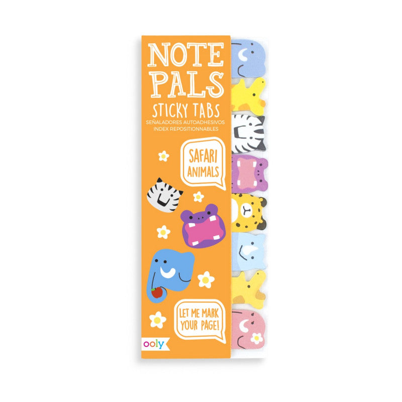 OOLY |  Note Pals Sticky Tabs - Safari Animals