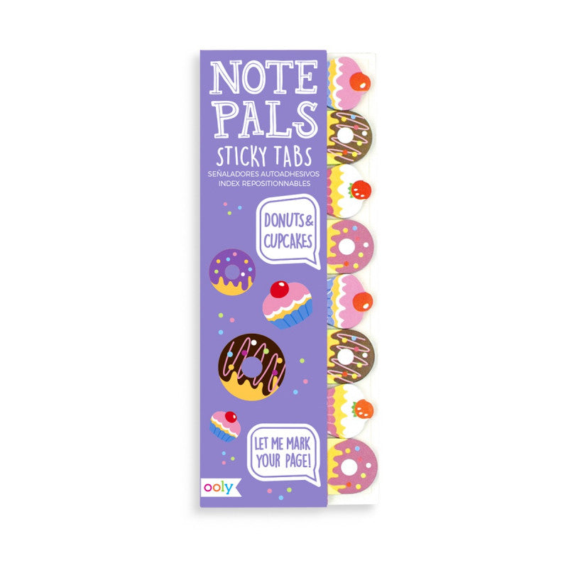 OOLY | Note Pals Sticky Tabs - Donuts Cupcakes