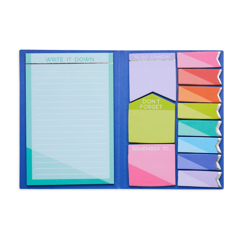 OOLY |Side Notes Sticky Tab Note Pad - Color Write