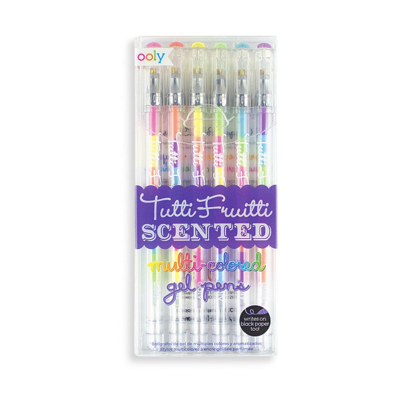 OOLY | Tutti Fruitti Scented Gel Pens - Set of 6