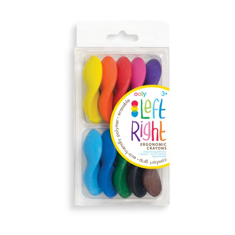 OOLY | Left Right Crayons Set Of 10