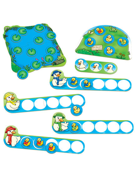 Orchard Toys | Επιτραπέζιο Παιχνίδι Μέτρησης & Αντιστοίχισης "Πέντε Μικρά Παπάκια" Για Παιδιά 3-6 ετών