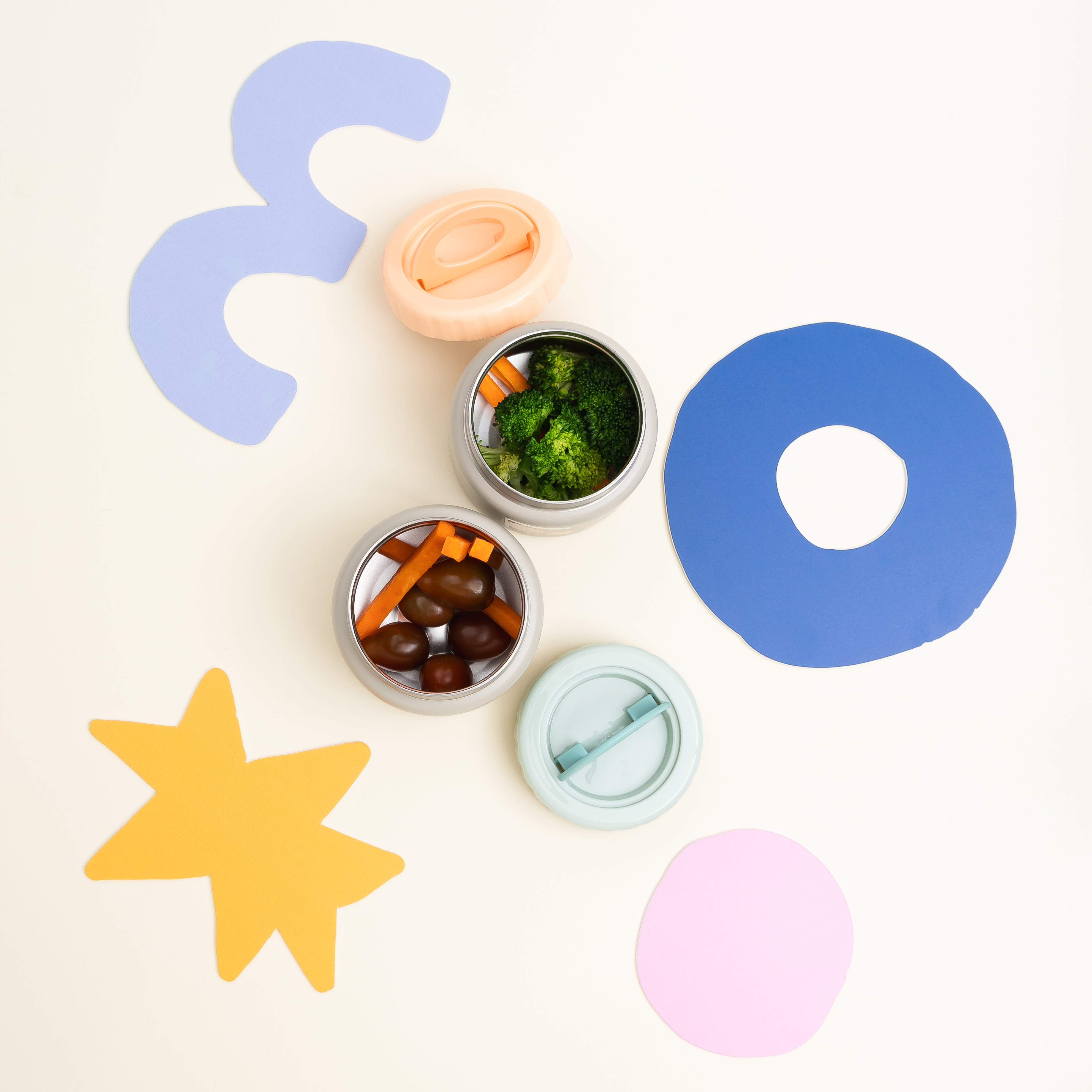 The Cotton Cloud | Stainless Steel Thermo Food Jar 350ml Funky Dogs