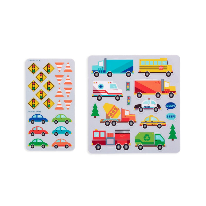 OOLY |  Play Again Mini On The Go Activity Kit - Workin' Wheels