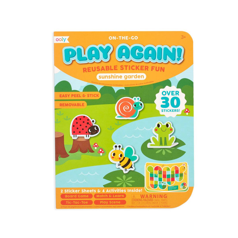 OOLY |  Play Again Mini On The Go Activity Kit - Garden