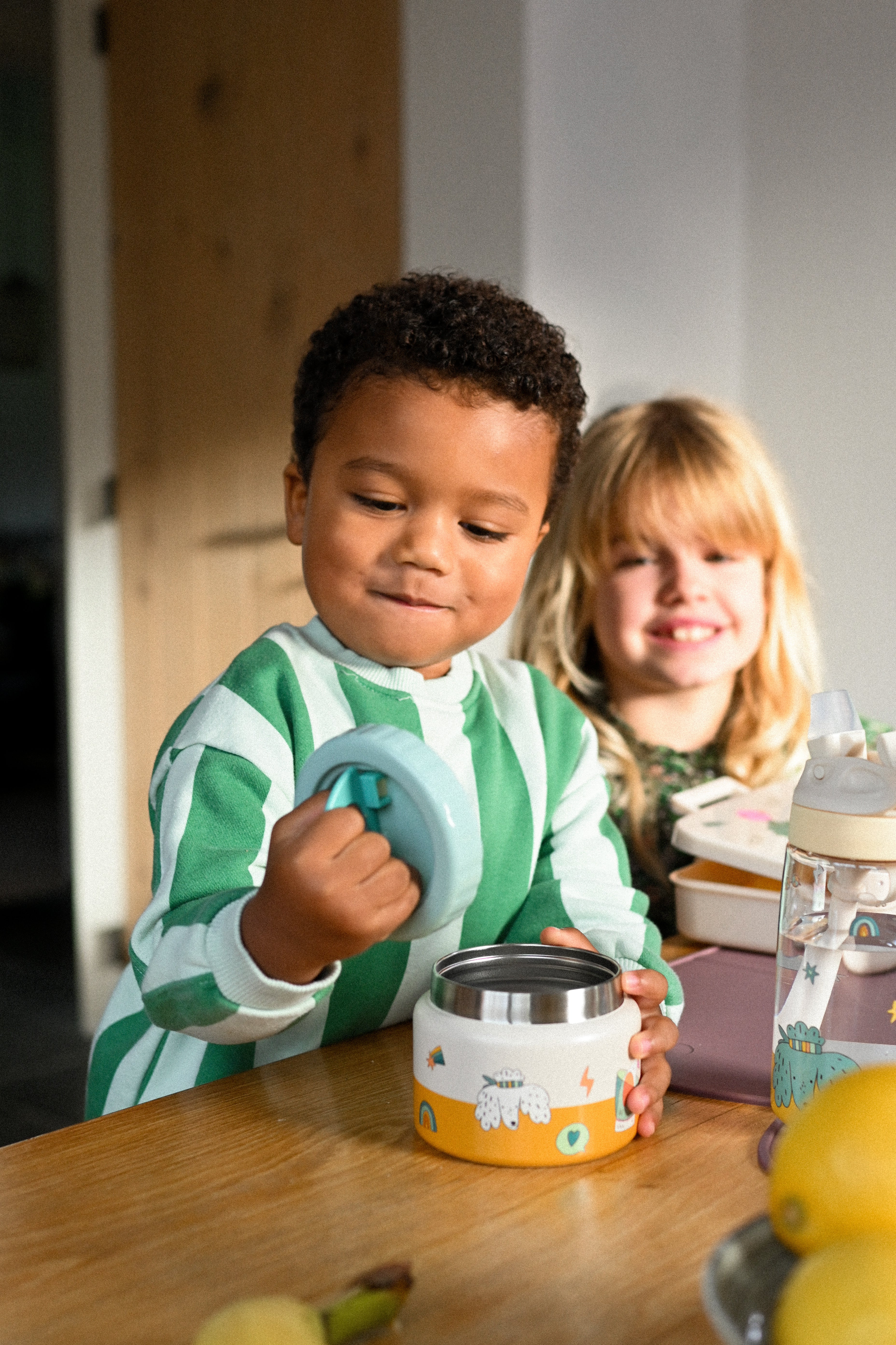 The Cotton Cloud | Stainless Steel Thermo Food Jar 350ml Funky Dogs