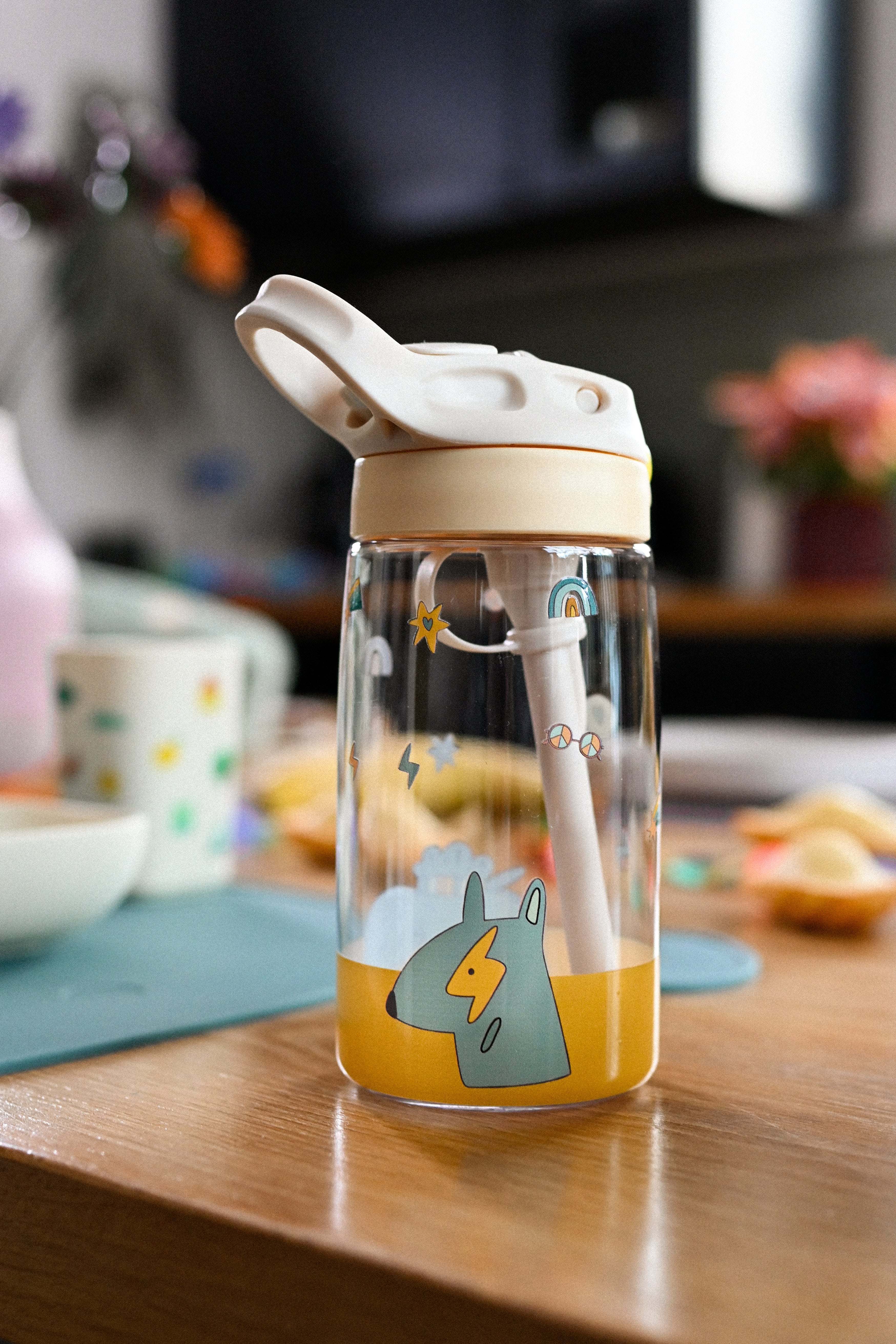 The Cotton Cloud | Tritan Bottle Funky Dogs