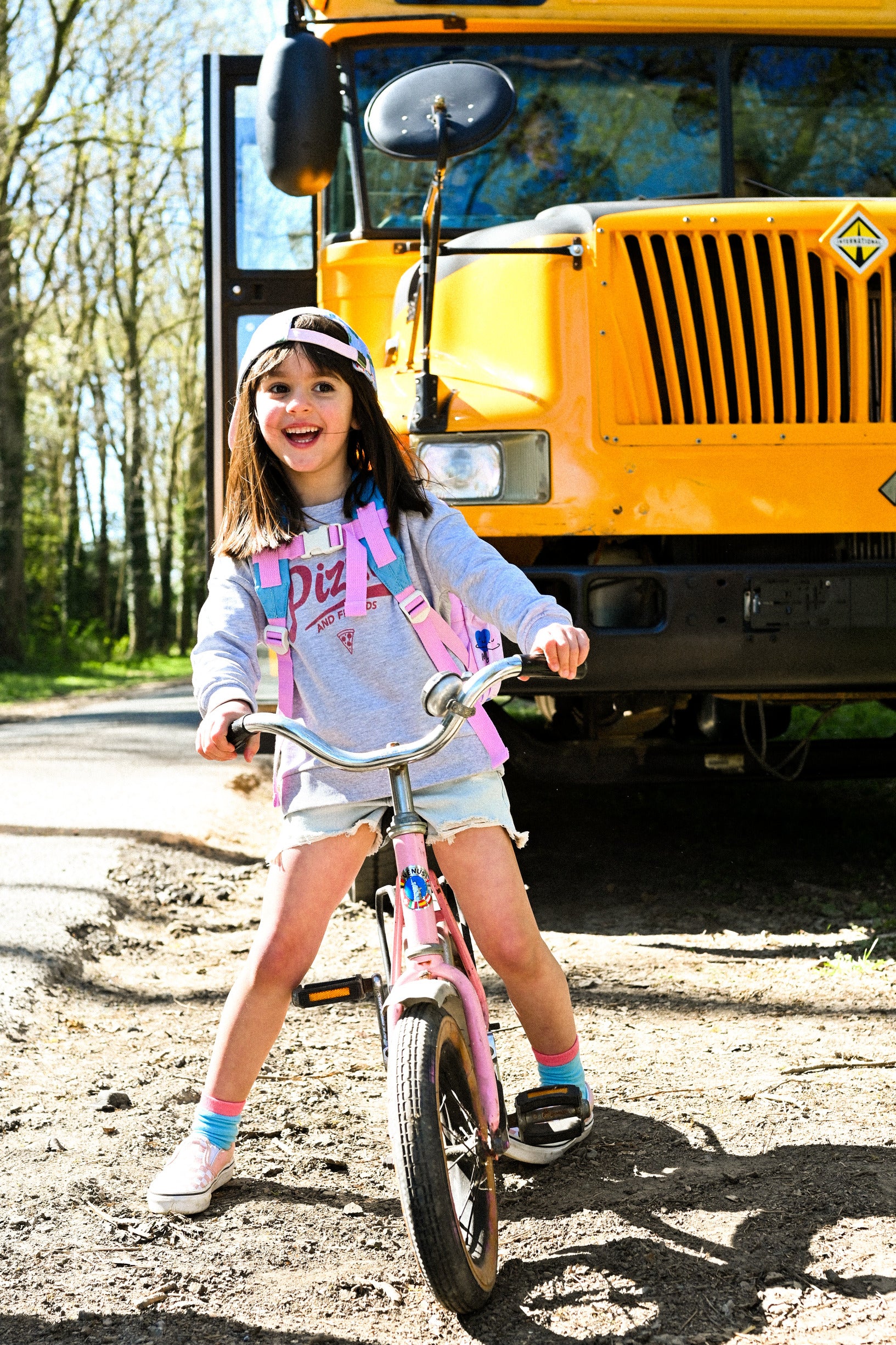 The Cotton Cloud | Backpack Dancing Hearts