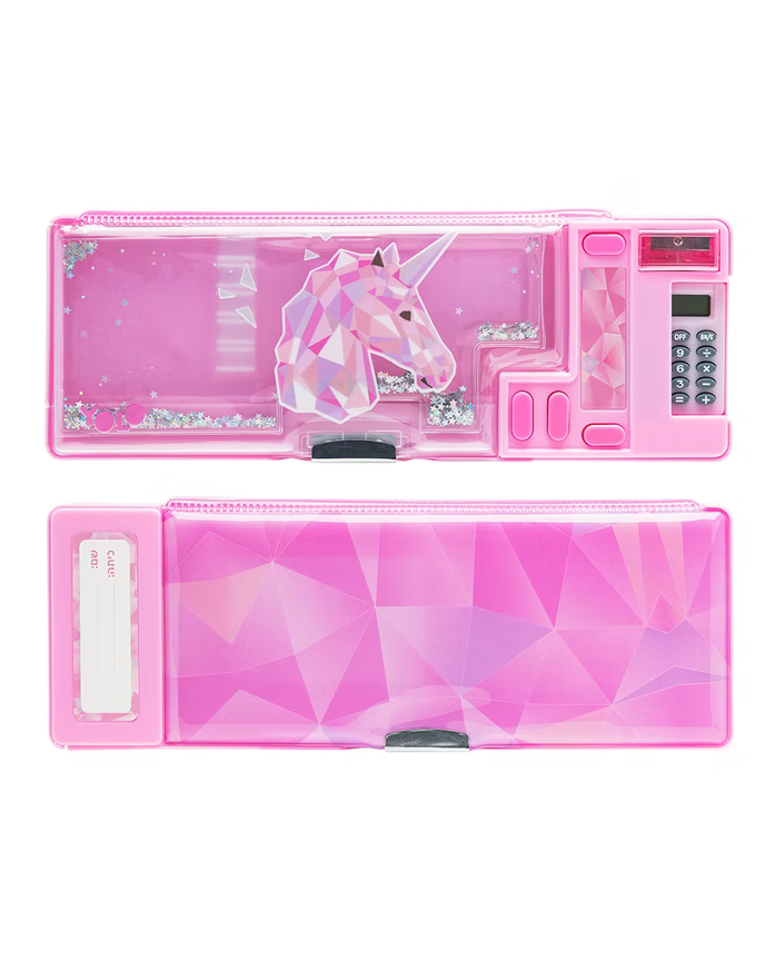 YOLO | Retro Pencil Case Unicorn