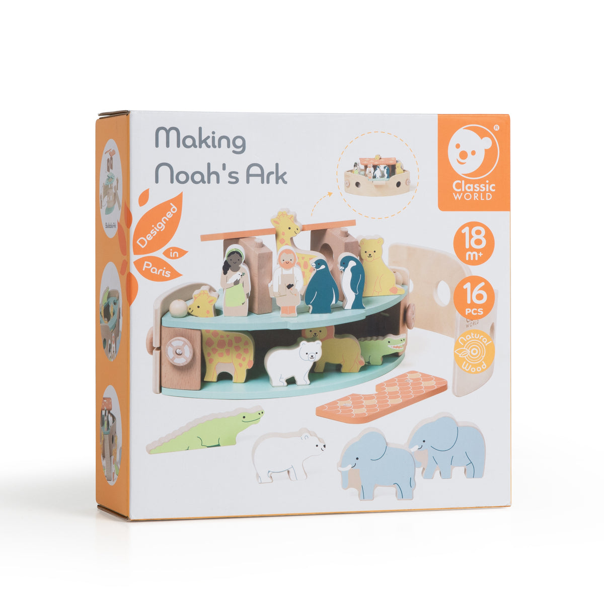 Classic World | Ξύλινη Κατασκευή Κιβωτός του Νώε