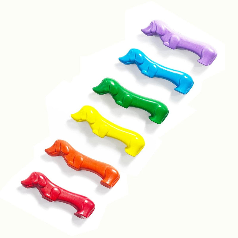 OOLY | Pawsome Pups Dog Crayons - Set of 6