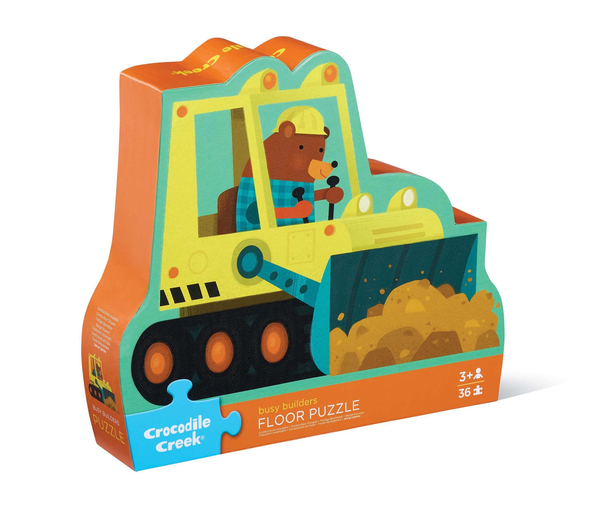 Crocodile Creek |  Busy Builder Floor Puzzle