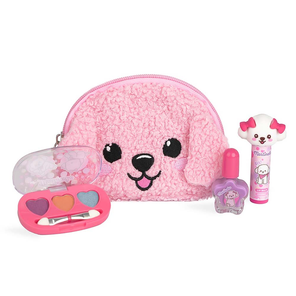 Martinelia |  Puppies Fluffy Friends & Case Set Σετ Μακιγιάζ με Νεσεσεράκι