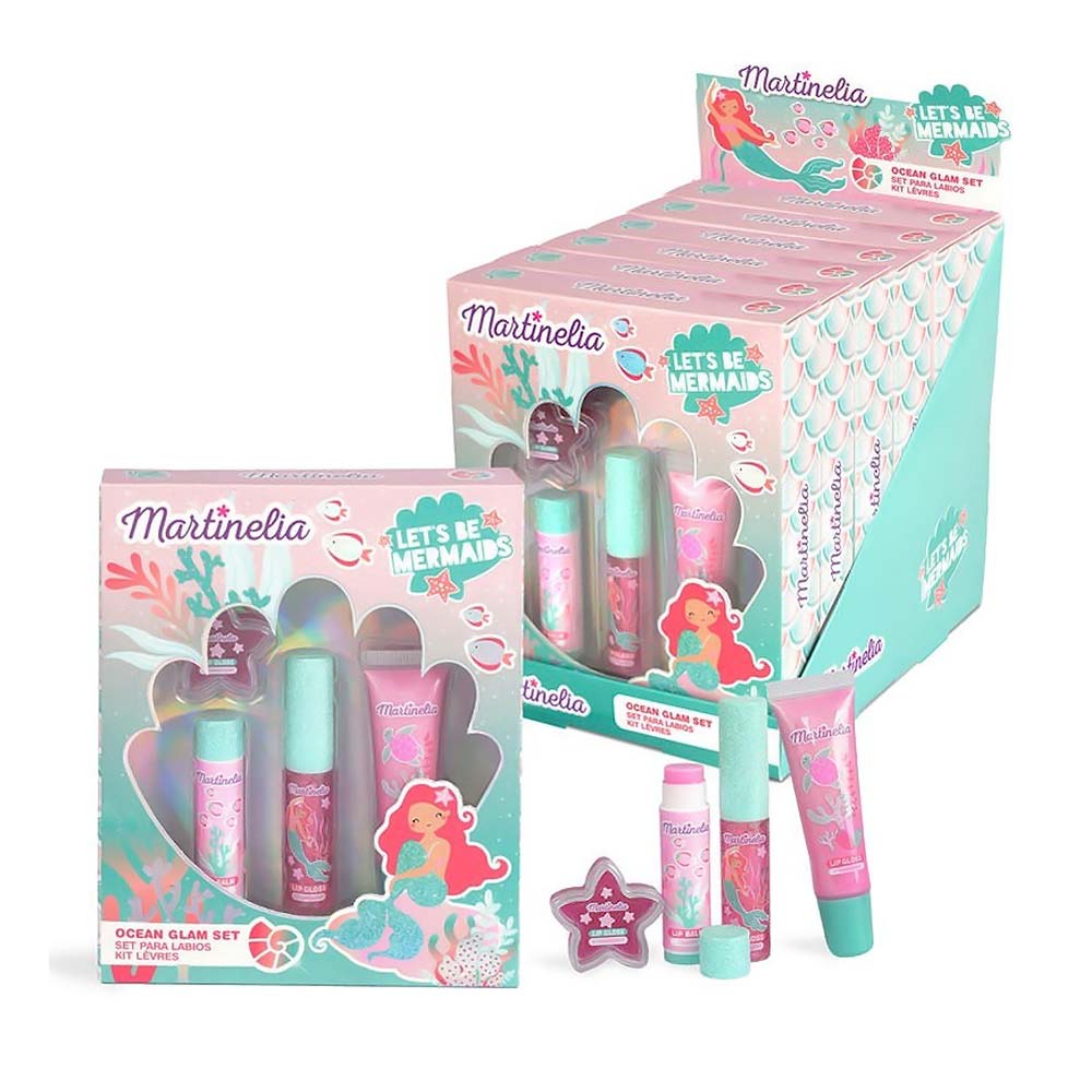 Martinelia | Let’s Be Mermaids Lip Ocean Glam Set