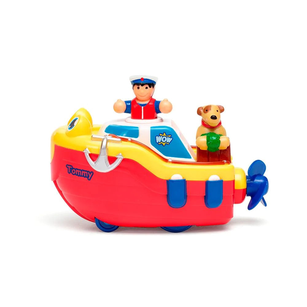 WOW Toys |  Ρυμουλκό πλοίο με μηχανισμό κουρδίσματος