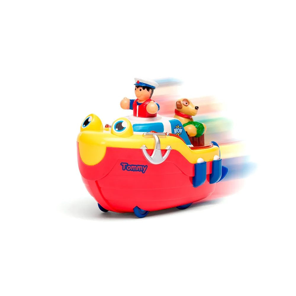 WOW Toys |  Ρυμουλκό πλοίο με μηχανισμό κουρδίσματος