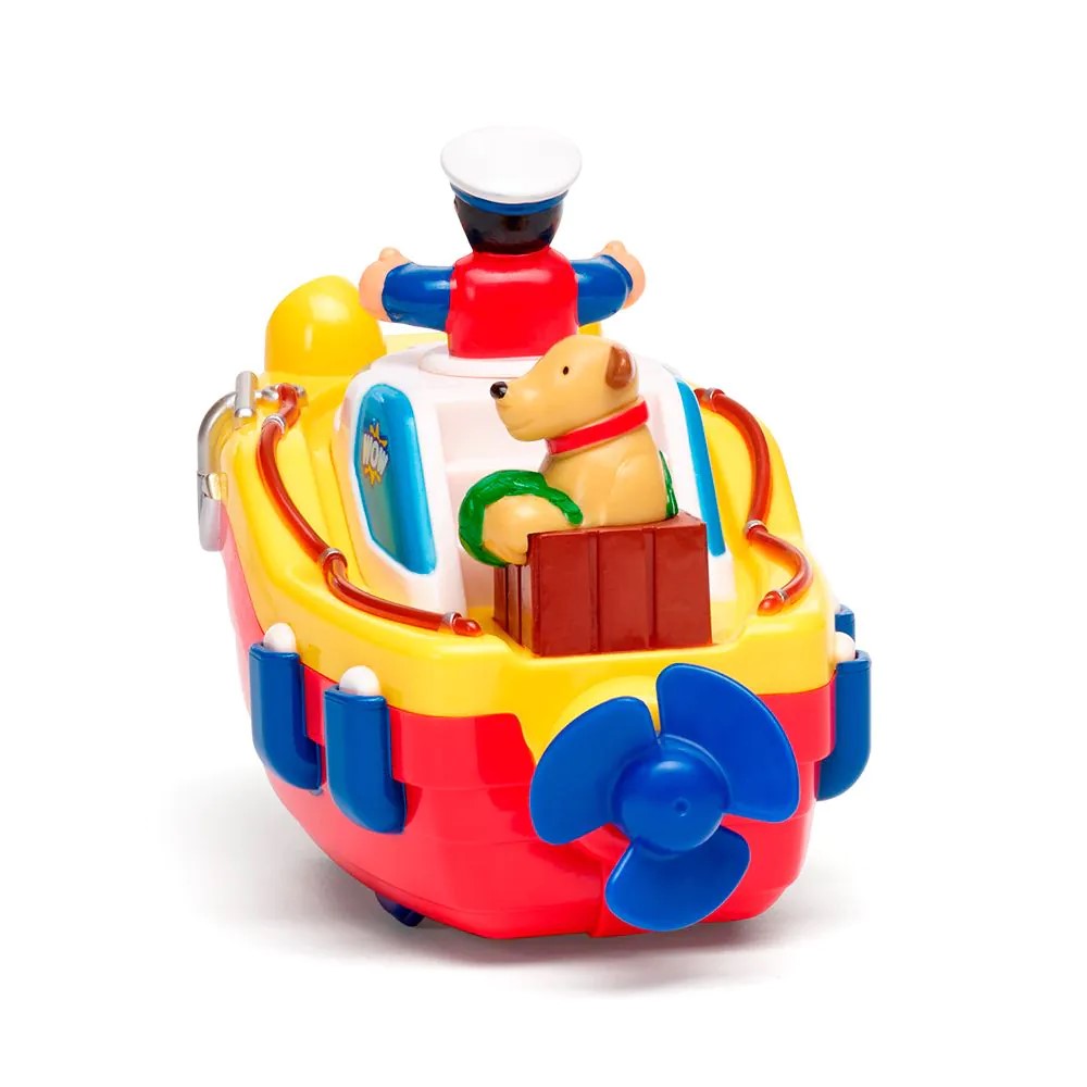 WOW Toys |  Ρυμουλκό πλοίο με μηχανισμό κουρδίσματος