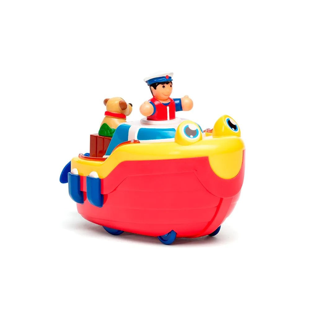 WOW Toys |  Ρυμουλκό πλοίο με μηχανισμό κουρδίσματος