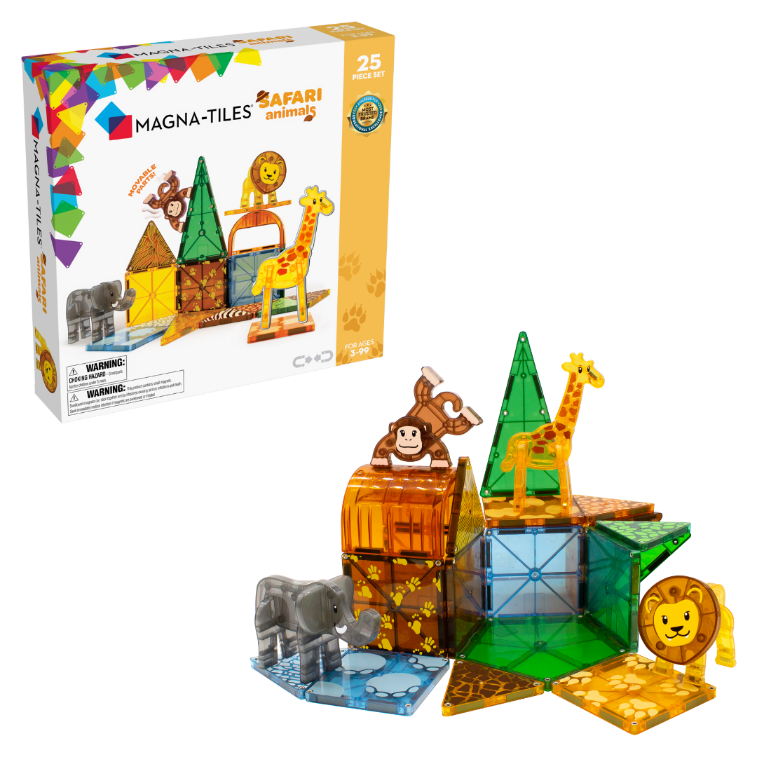 Magna-Tiles | Μαγνητικά Πλακίδια Safari Animals 25-Piece